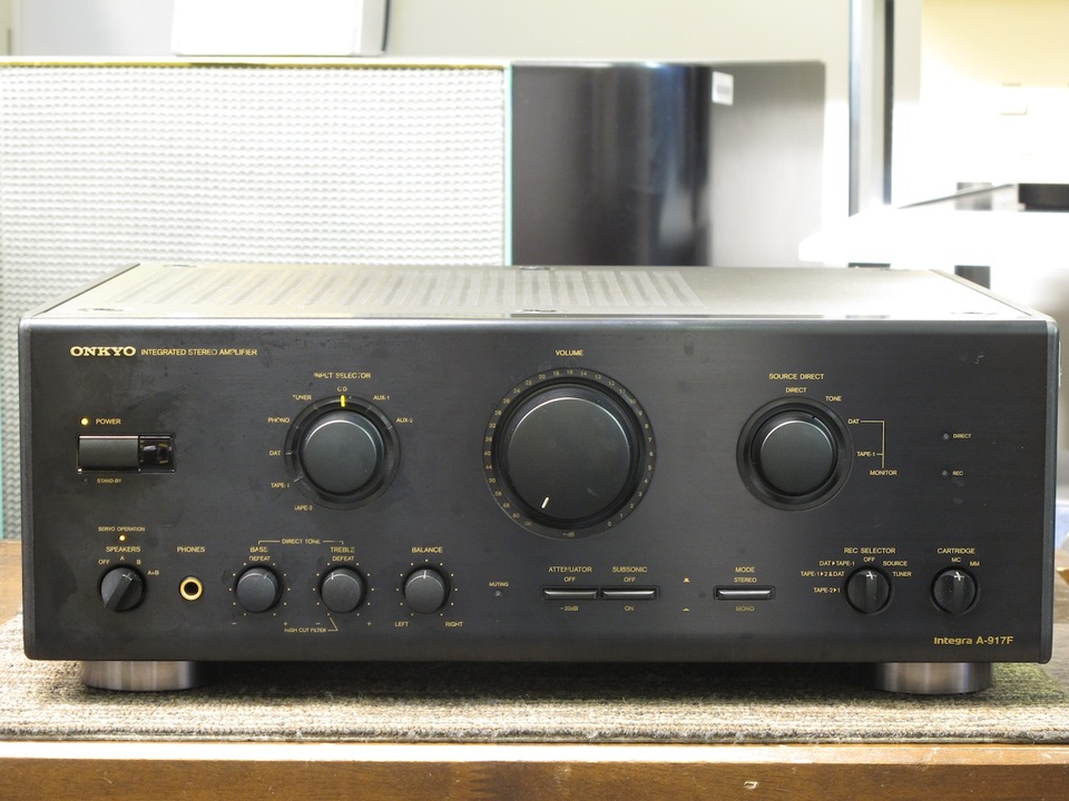 名機実力機】ONKYO integra A-917F 美品良好 一聴の価値あり お