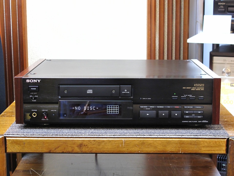 SONY X55ES CDプレイヤー（ジャンク品） SONY CDプレイヤー CDP-X55ES