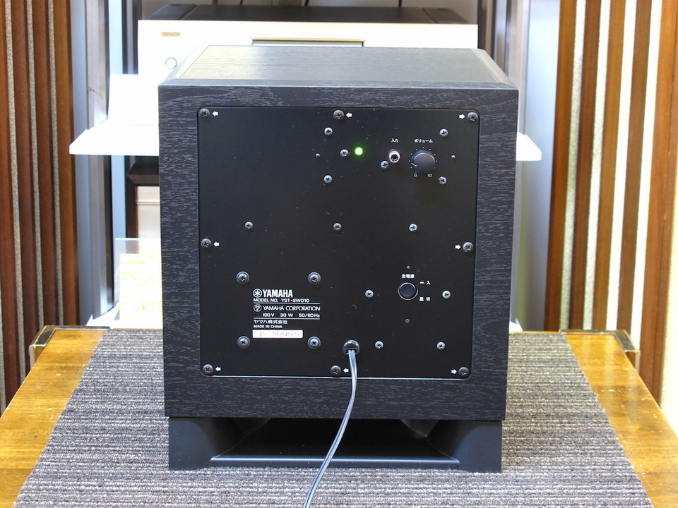 YST-SW010 YAMAHA サブウーファーYST-SW010 ブラック おまけ付き
