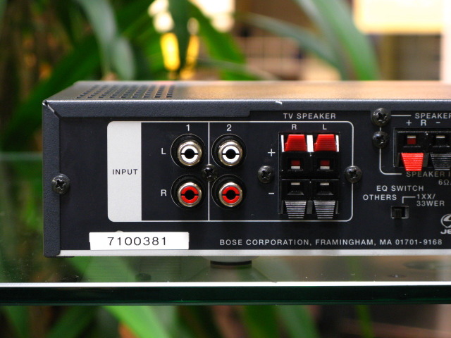 BOSE TA-55 アンプ 48W 動作品 BOSE ボーズ TA-55 アンプ ステレオ