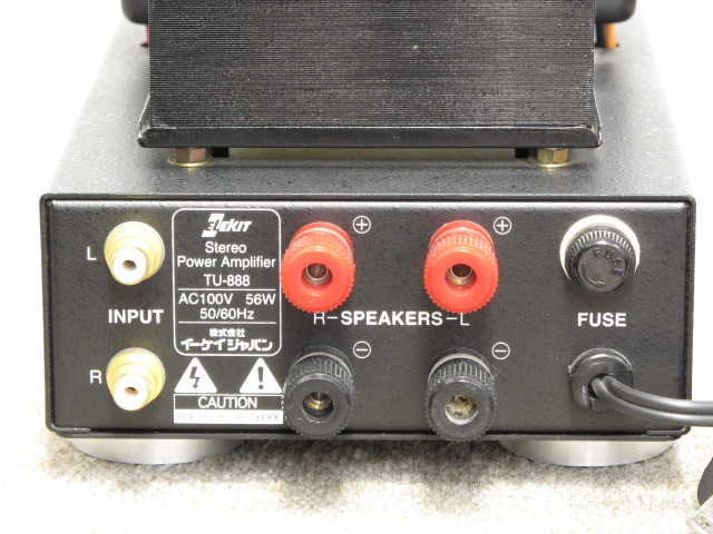 Elekit Tu-888真空管アンプKT88 (EL34交換できる) TU-888 ELEKIT