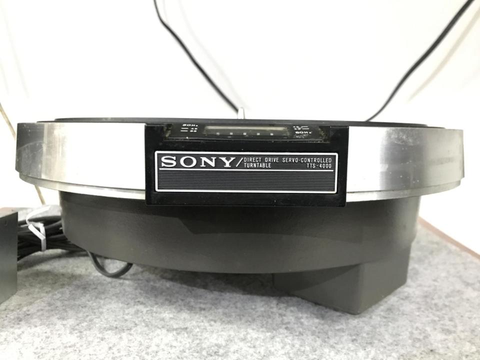 名機 SONY TTS-4000 ターンテーブル ソニー 動作未確認 ジャンク 名機