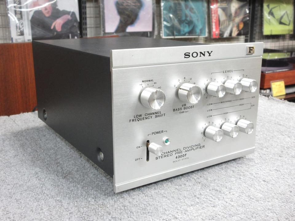 希少】SONY チャンネルデバイダー TA-4300F アンプ CHANNEL 美品】SONY