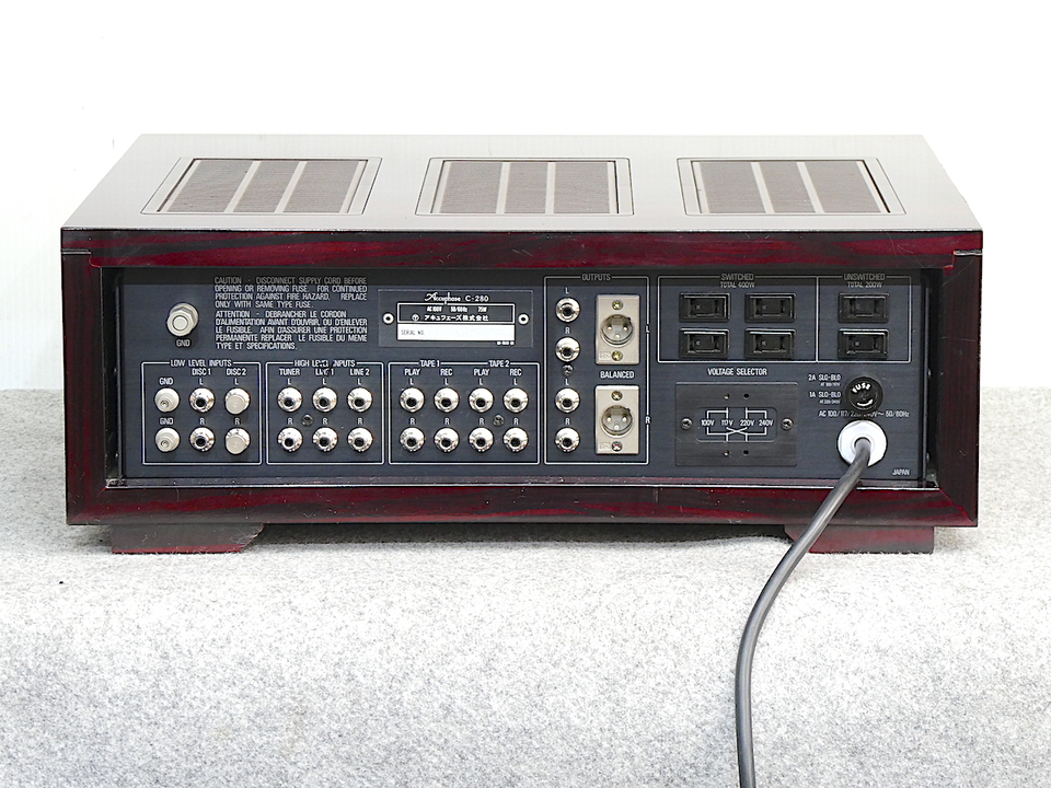 C-280 Accuphase - 中古オーディオ 高価買取・販売 ハイファイ堂
