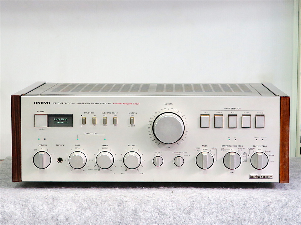 Integra A-820GT ONKYO - 中古オーディオ 高価買取・販売 ハイファイ堂