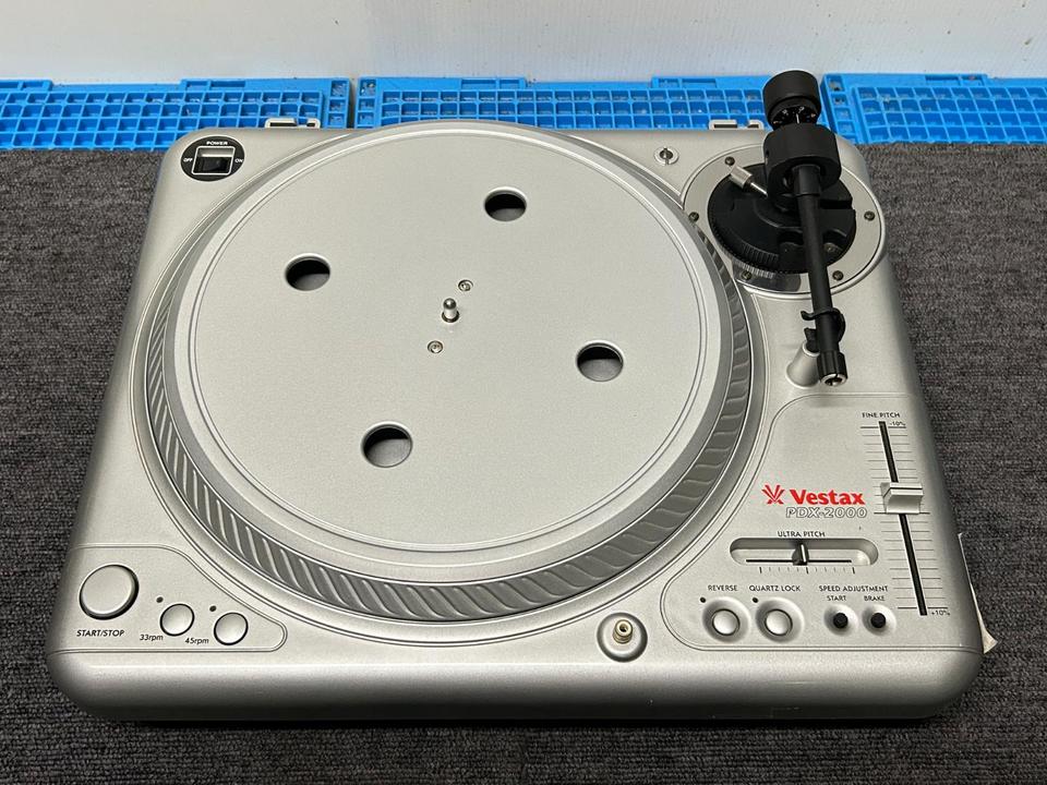 値下げ不可 VESTAX PDX-2000 わからない為ジャンク品扱い 値下げ不可