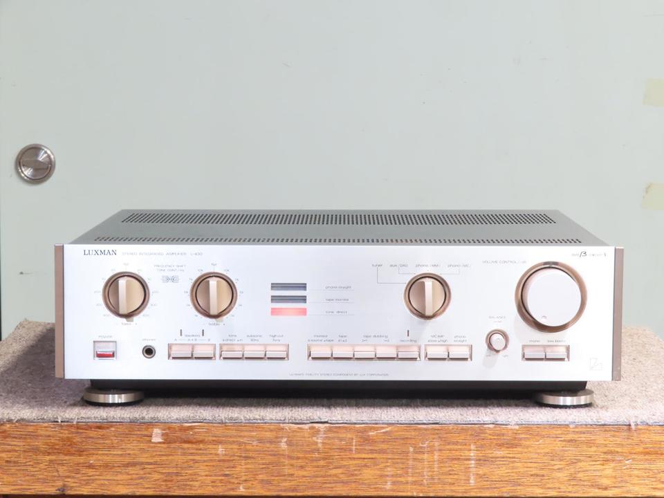 LUXMAN L-430 ステレオインテグレーテッドアンプ 通電音出し確認