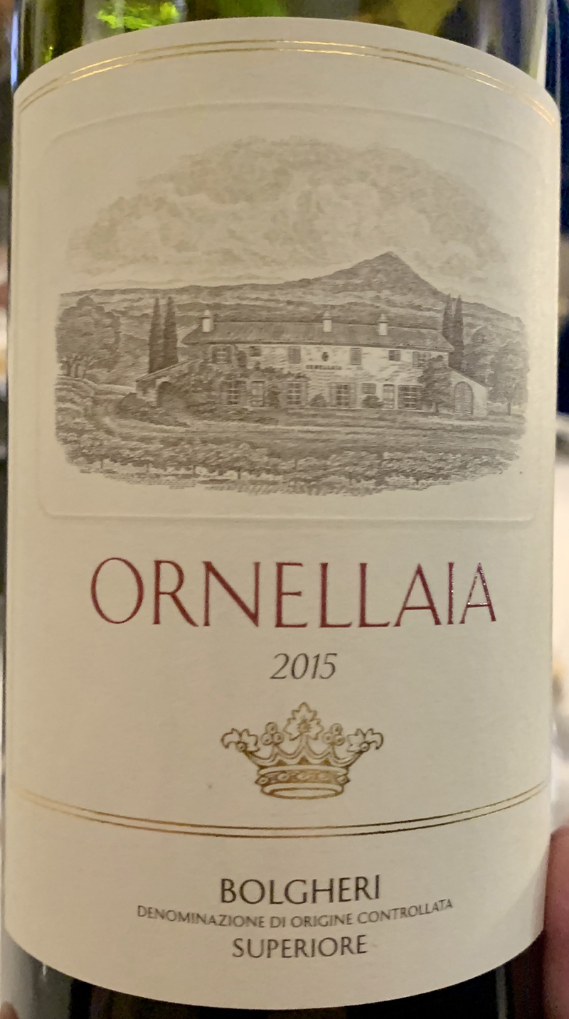 Ornellaia - Tasting an Eight-Vintage Vertical | JJ Buckley Fine Wines