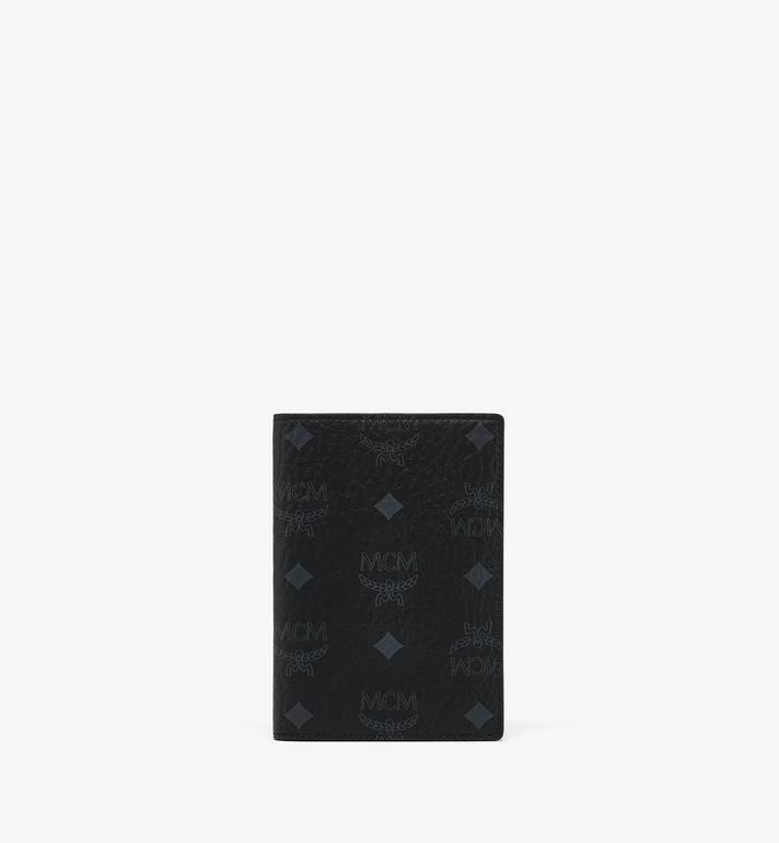 Small Ottomar Passport Holder in Visetos Black | MCM ®US