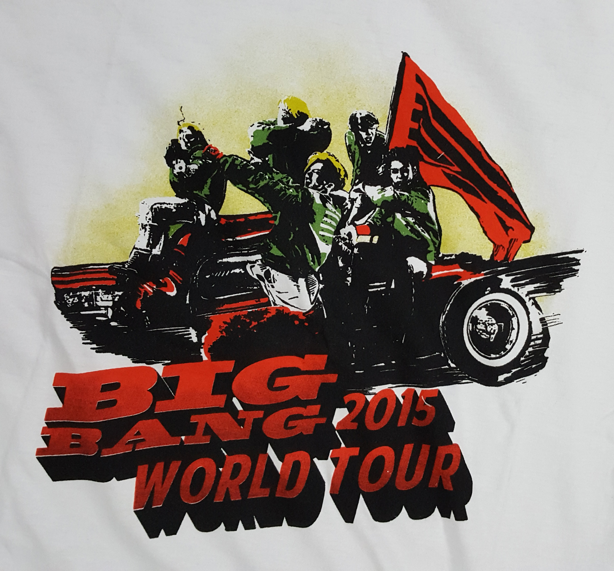 2015 - [MADE] World Tour - T-Shirt - White — my BIGBANG collection