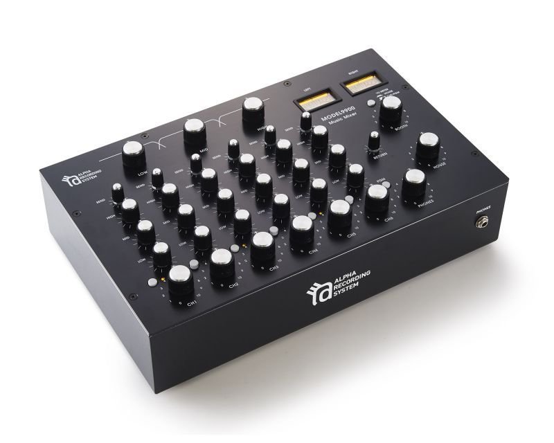 Alpha Recording System ARS 9100B Mixer (Silver) — Dope Jams