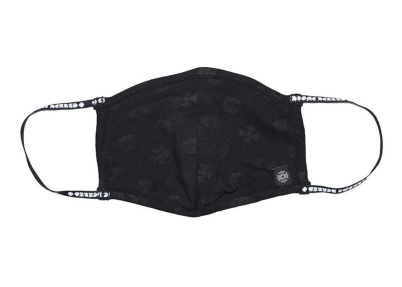 Chrome Hearts Motif Facemask Black/White - US