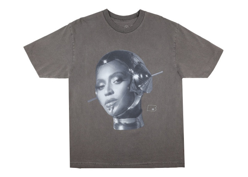 Beyonce Supernova Renaissance World Tour Exclusive Tee Washed Grey