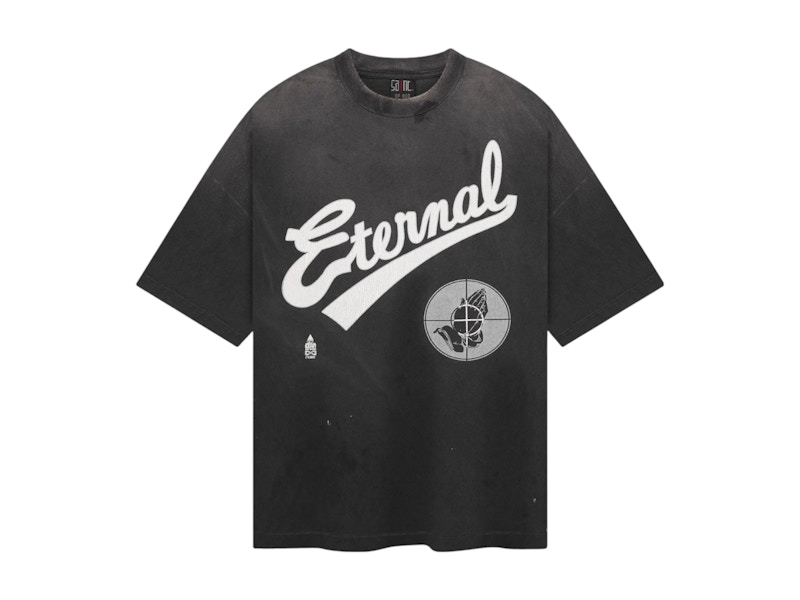 Fear of God x Saint Mxxxxxx S/S T-shirt Black Men's - SS25 - US