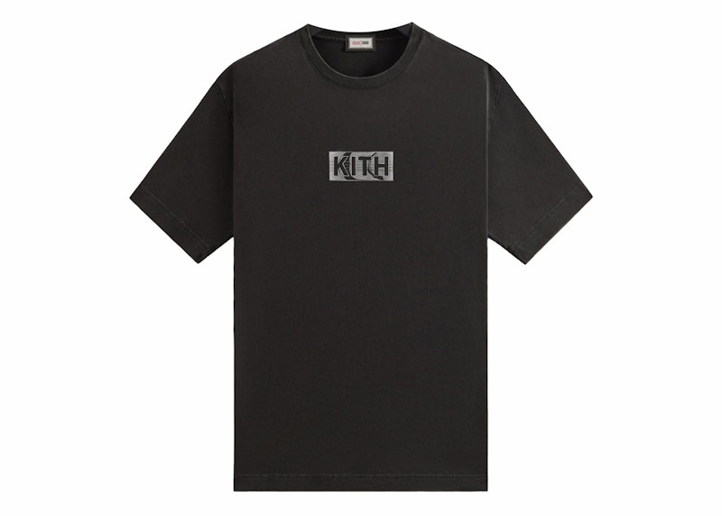 Kith x Marvel Silver Surfer Vintage Tee Black Men's - SS24 - US