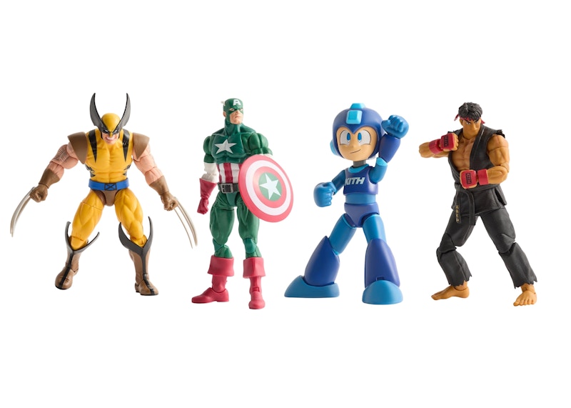 Marvel Capcom Kith ロックマン フィギュア Kith x Capcom vs Marvel