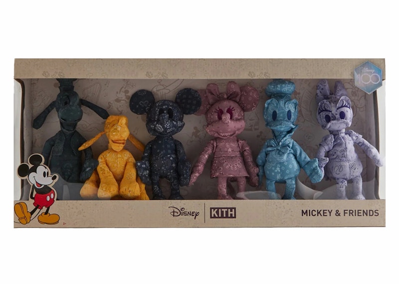Kith x Disney Mickey & Friends Plush Set (6 Pack) Multi - FW23 - US