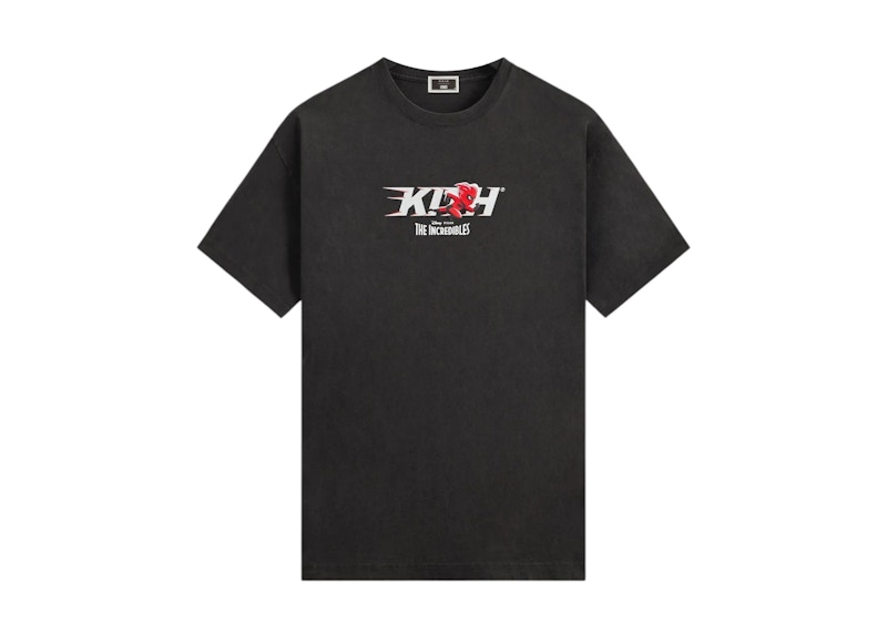 Kith x Disney Pixar Dash Vintage Tee Black Men's - FW25 - US