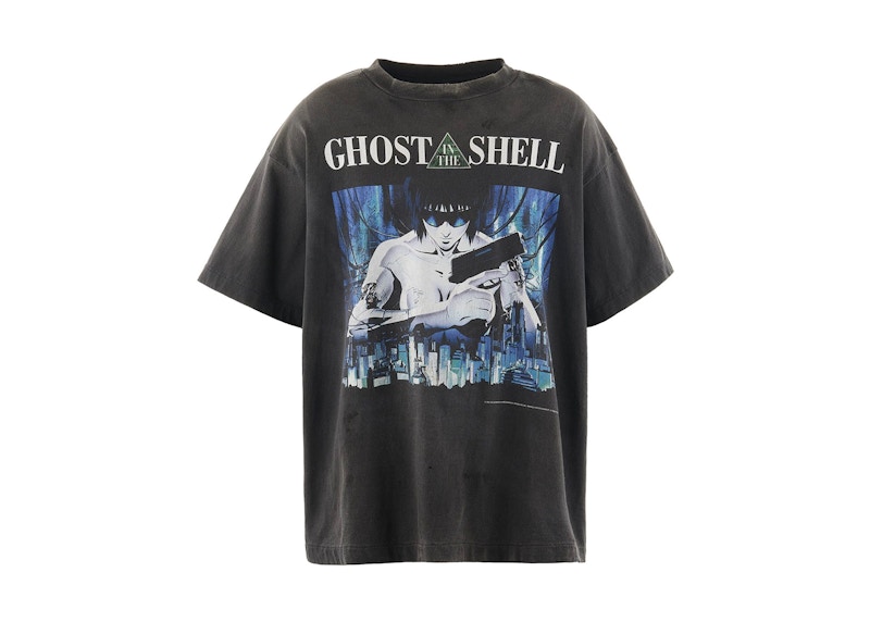 Saint Michael Ghost In The Shell T-shirt Black Men's - FW24 - US