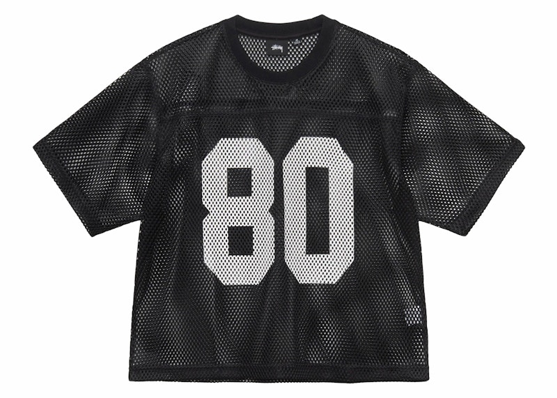 Stussy Team 80 Jersey Black Men's - SS24 - US