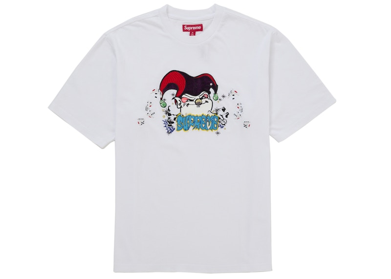 Supreme AOI Jester S/S Top White Men's - FW25 - US
