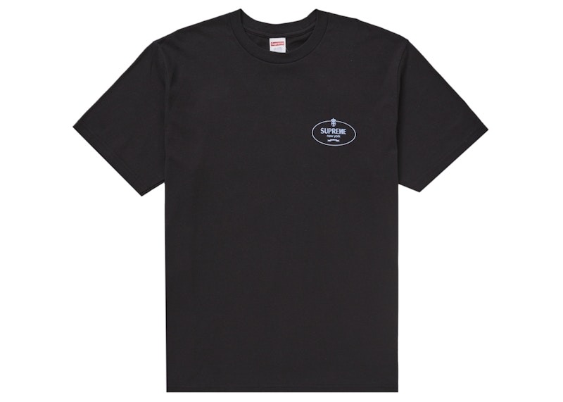 Supreme Crest Tee (FW24) Black Men's - US