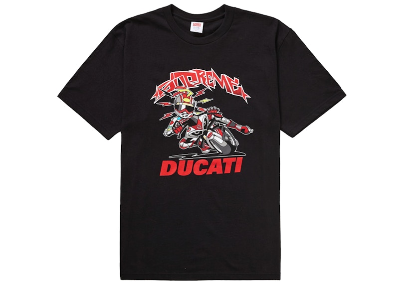 Supreme Ducati Bike Tee Black Men's - SS24 - US