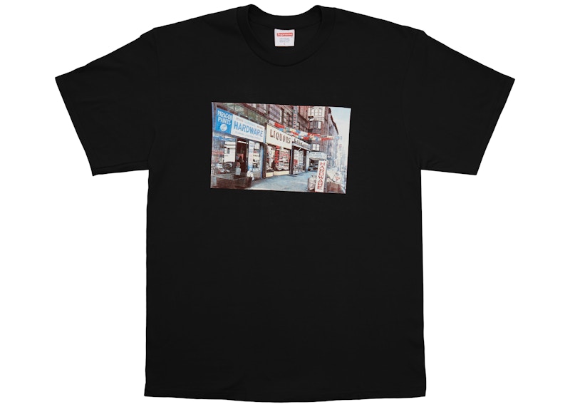 Supreme Hardware Tee Black Men's - SS18 - US