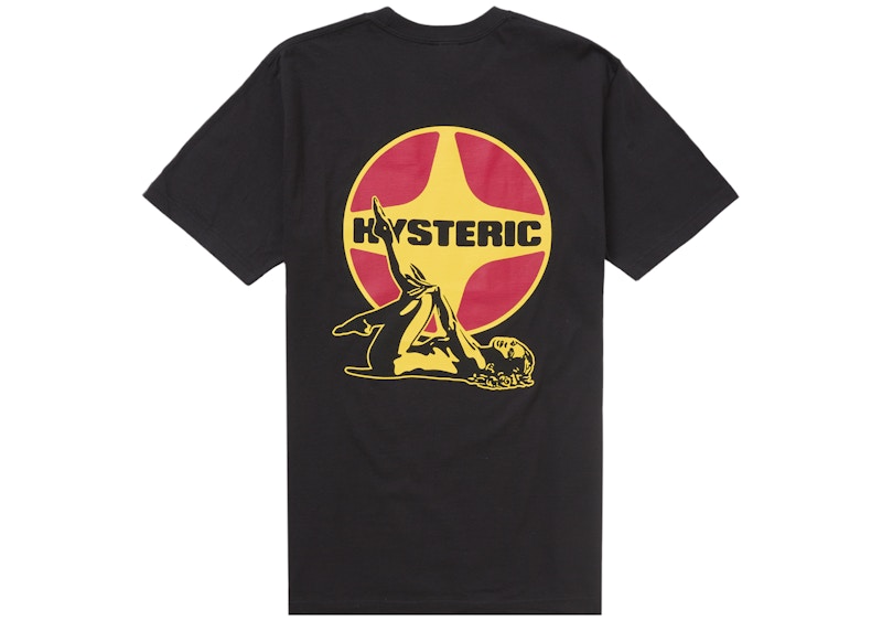 Supreme Hysteric Glamour Pin Up Tee Black Men's - FW24 - US
