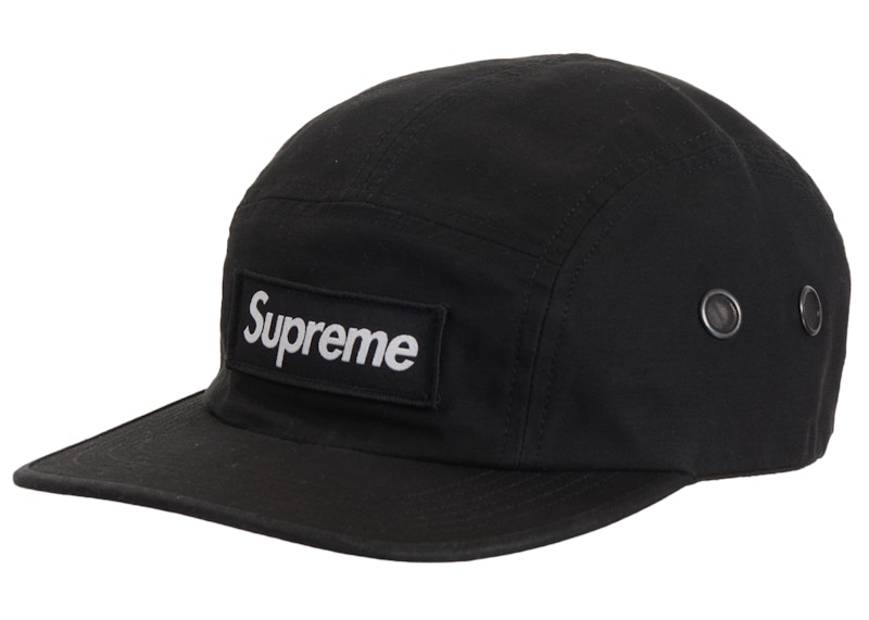 Supreme Military Camp Cap (SS24) Black - SS24 - US