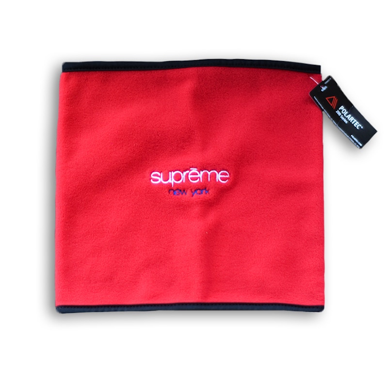 Supreme Polartec Fleece Neck Gaiter ネックウォーマー 黒 16