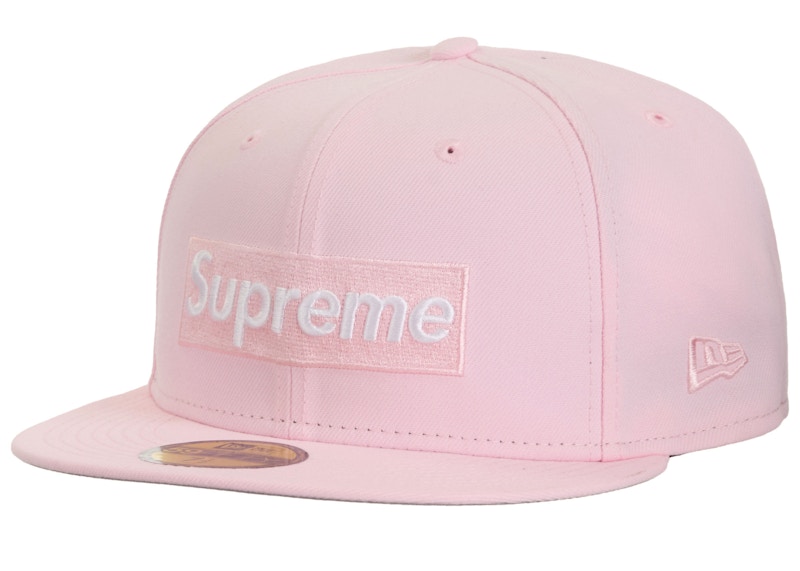 Supreme Sharpie Box Logo New Era Fitted Cap Pink - SS24 - JP