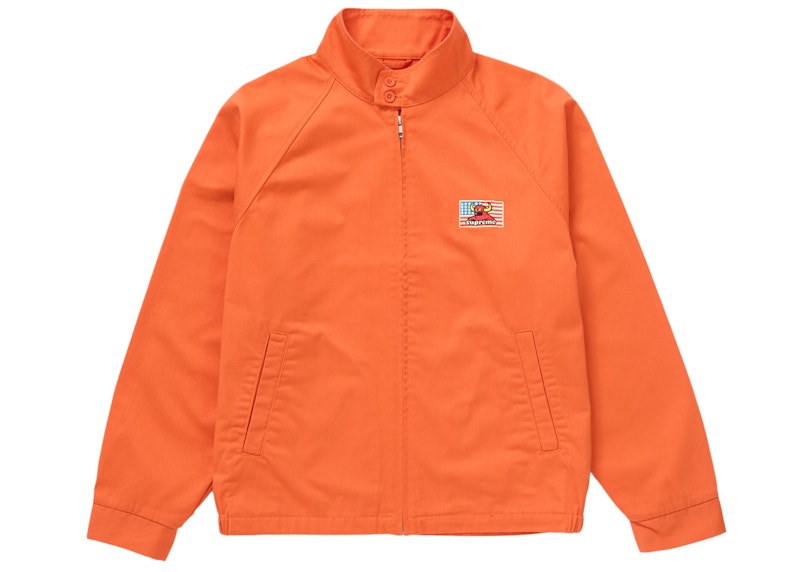 Supreme Toy Machine Harrington Jacket Bright Orange メンズ - SS24 - JP