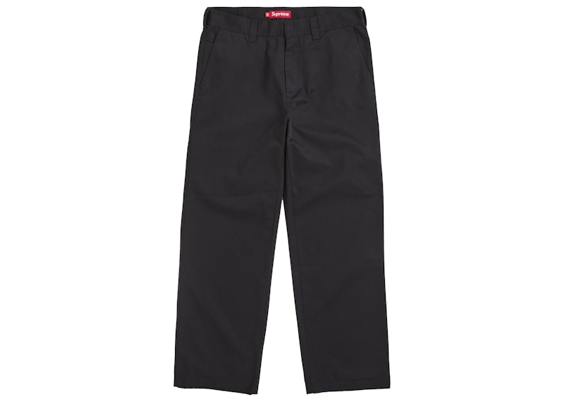 Supreme Work Pant (SS25) Black Men's - SS25 - US