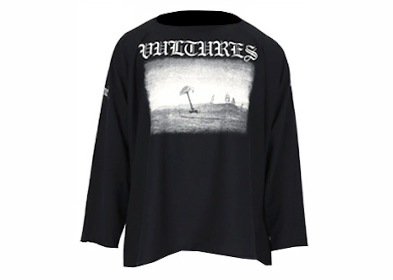 YZY Vultures Long T Black メンズ - SS24 - JP