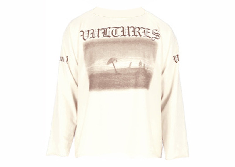 YZY Vultures Long T White Men's - SS24 - US