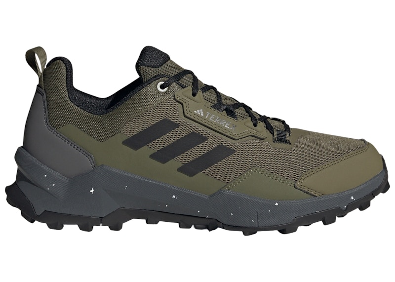 adidas Terrex AX4 Wide Focus Olive Core Black Grey Men's - HQ3554 - US