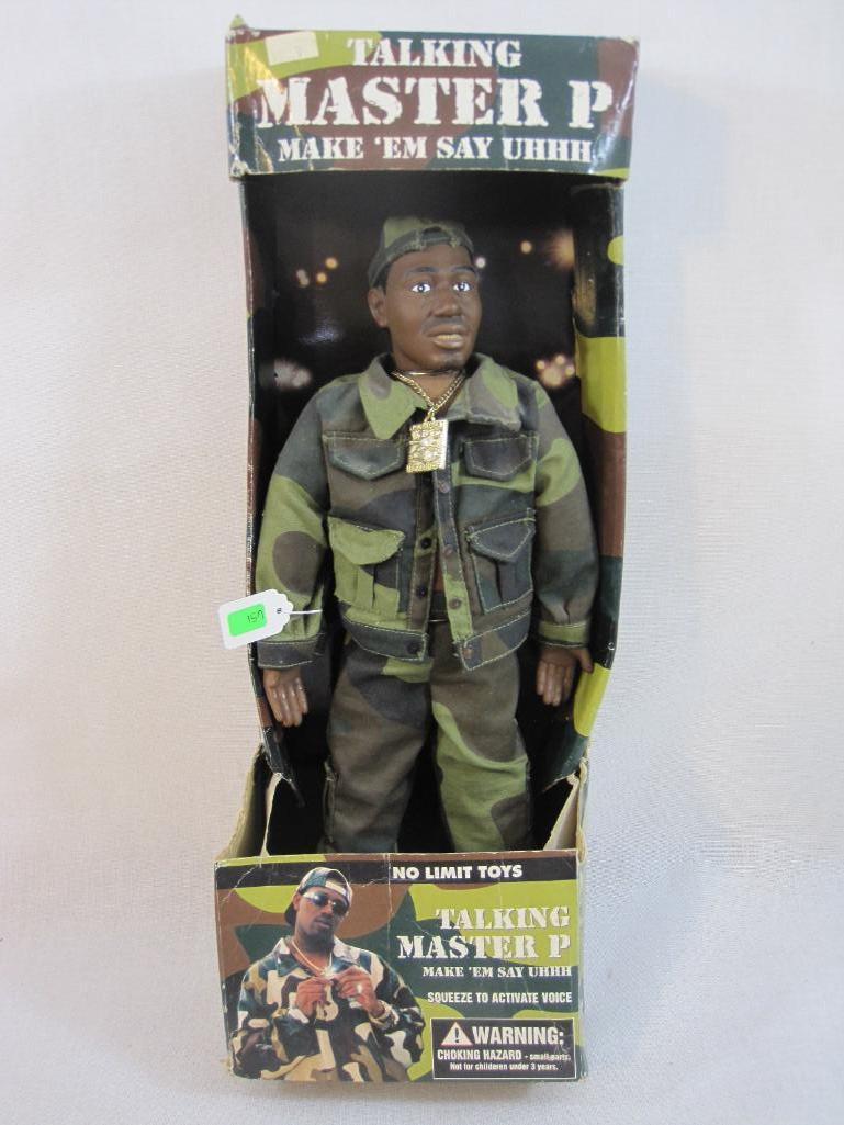 Talking Master P Doll in original box, see | Proxibid