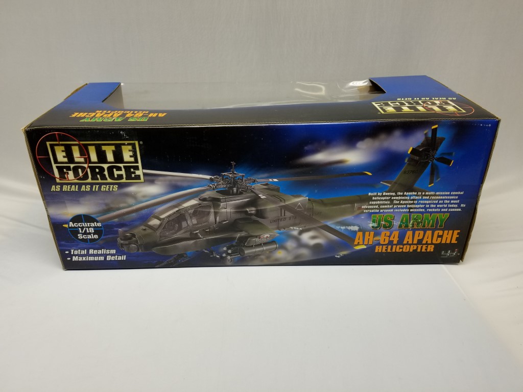 Elite Force AH-64 Apache Attack Helicopter 1:18 | Proxibid