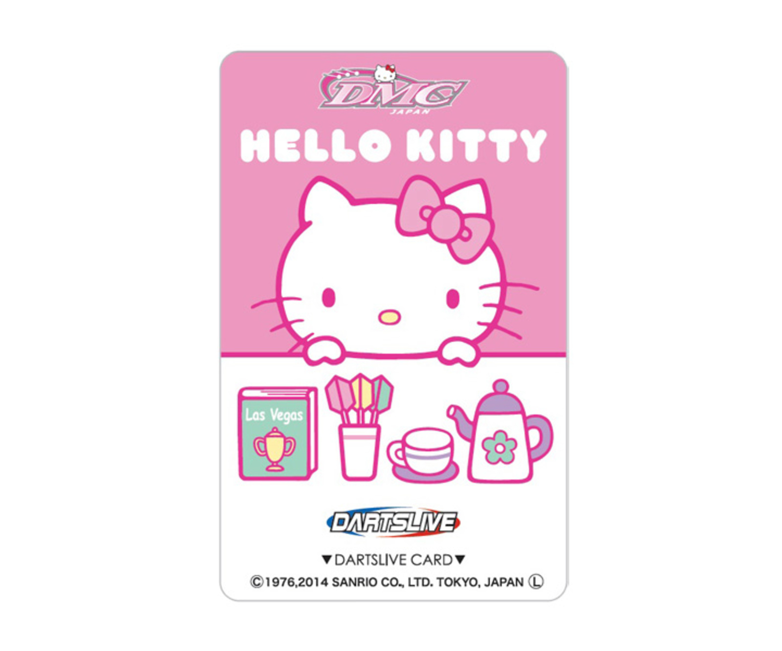 ダーツゲームカード【ダーツライブ】ハローキティ ダーツコモノ