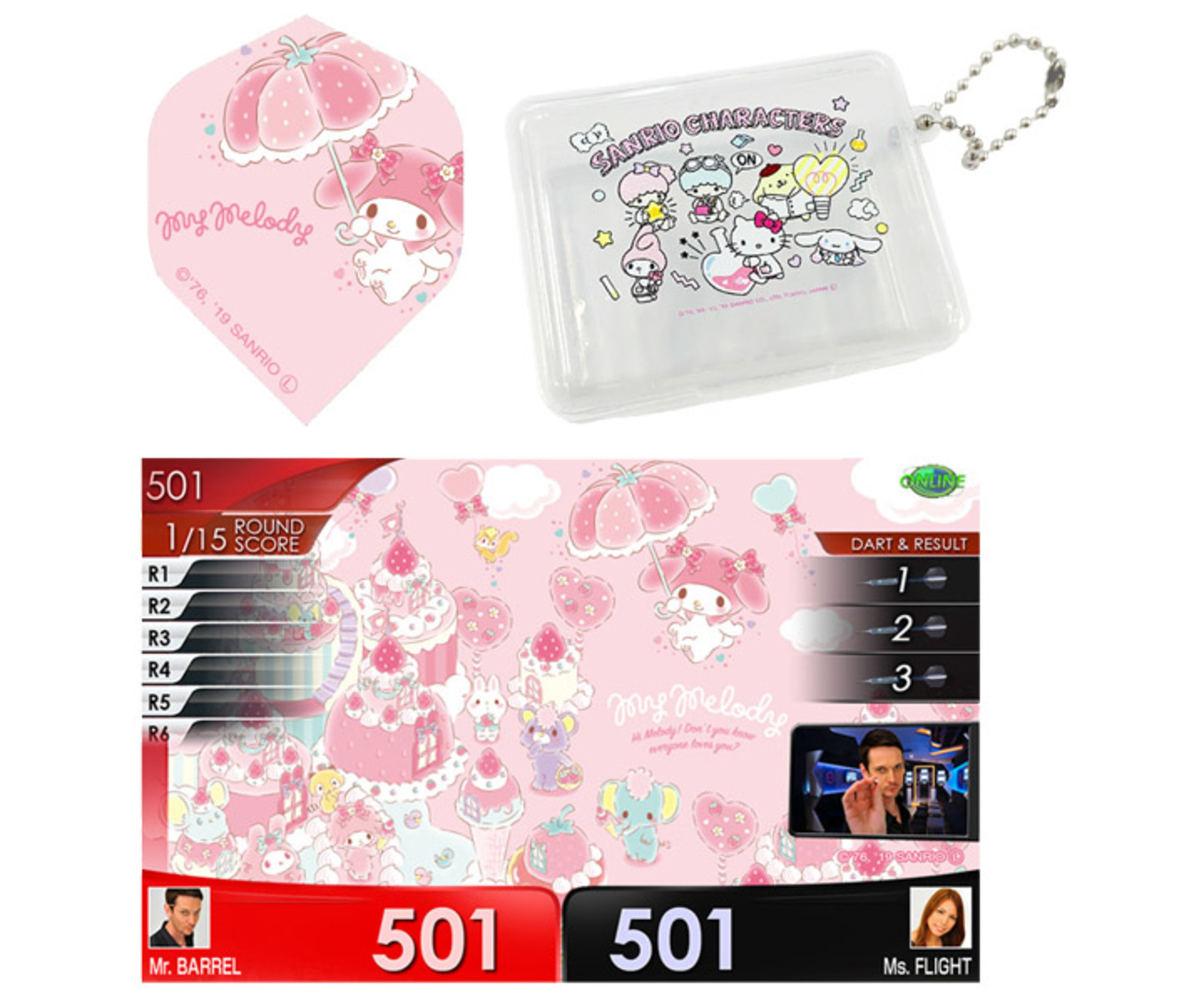 DARTSLIVE カード マイメロディ ダーツライブ 新品未開封 ダーツライブ