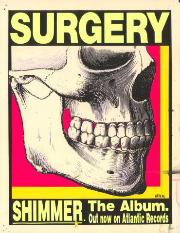 KOZIK SURGERY シルクスクリーンポスター surgery-silkscreen-1992.jpg