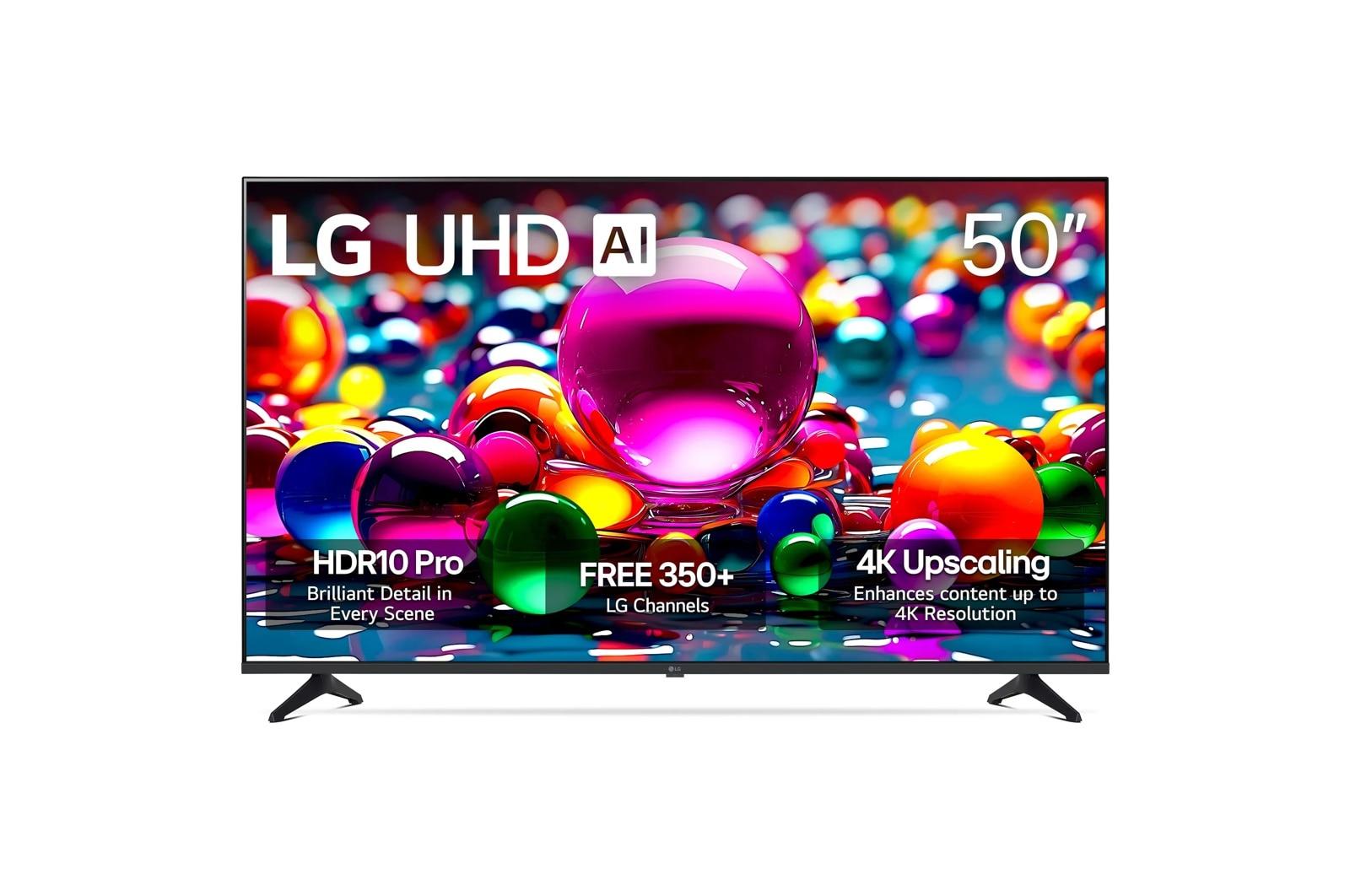 LG Electronics 50 Inch Class LG UHD AI UA77 4K Smart TV 2025