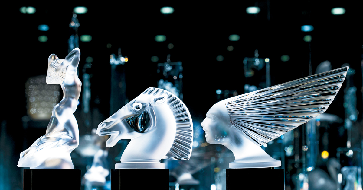 新品LALIQUEラリックバカラクリシスクリュセイスカーマスコットガラス