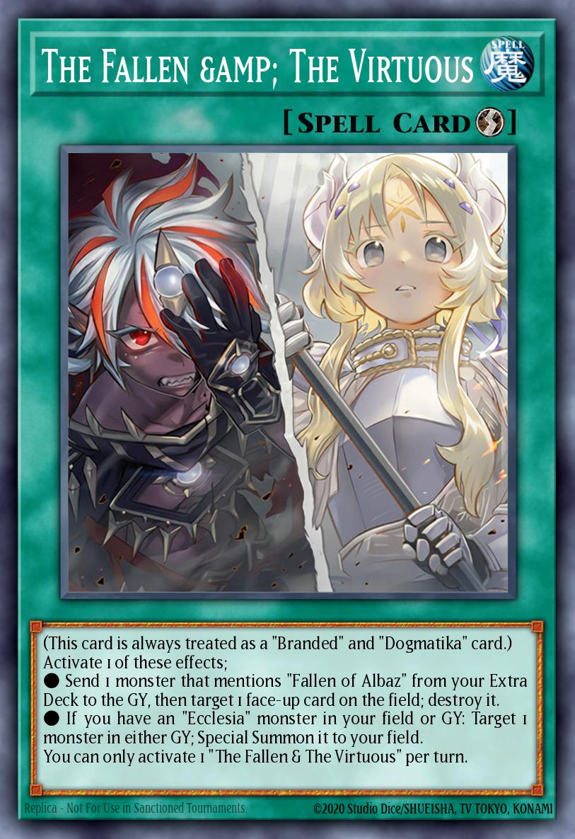 遊戯王OCG デュエルモンスターズ The Fallen & The Virtuous The
