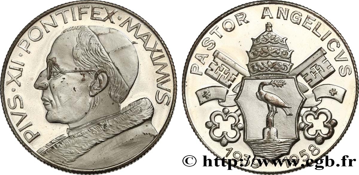 VATICAN - PIUS XII (Eugenio Pacelli) Médaille, Pastor Angelicus