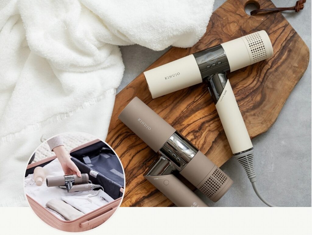 うるツヤ速乾〟を叶える『KINUJO（キヌージョ）ヘアドライヤー』の