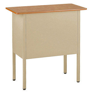 業務用 教卓W900×D450 木目 ロータイプ H900 ＜快適オフィス空間＞