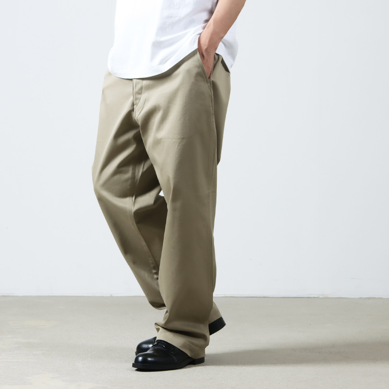 る*い様 COMOLI 22SS コットンチノオーバーパンツ 1 COMOLI (コモリ