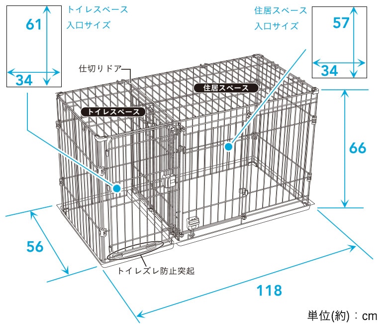ツールームサークル | ペット用品（犬） 通販 | ホームセンターのカインズ